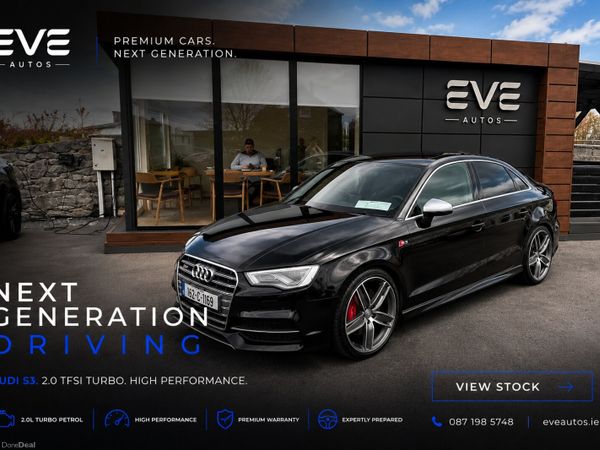 Audi S3 Saloon, Petrol, 2014, Black