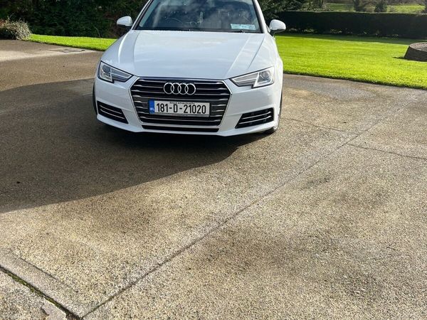 Audi A4 Saloon, Diesel, 2018, White