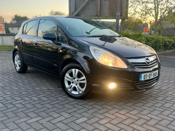 Opel Corsa Hatchback, Petrol, 2007, Black