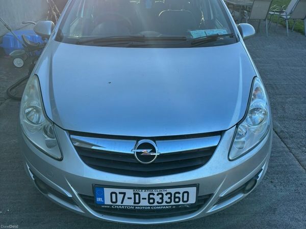 Opel Corsa Hatchback, Petrol, 2007, Silver