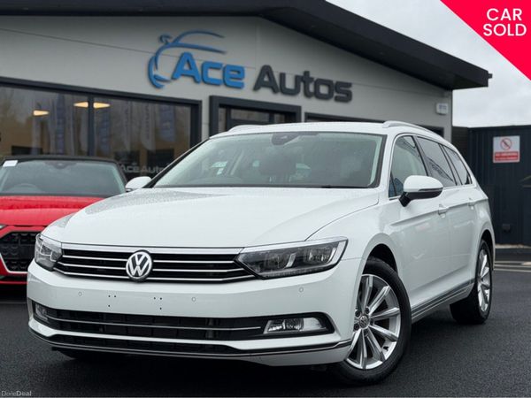 Volkswagen Passat Estate, Diesel, 2019, White