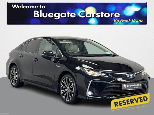 Toyota Corolla Saloon, Petrol Hybrid, 2020, Black