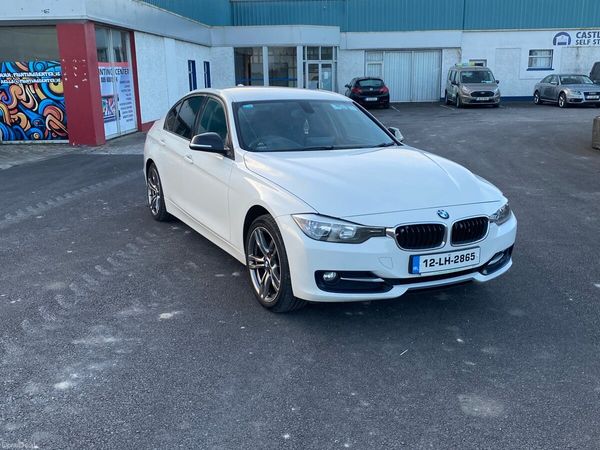 BMW 3-Series Saloon, Diesel, 2012, White