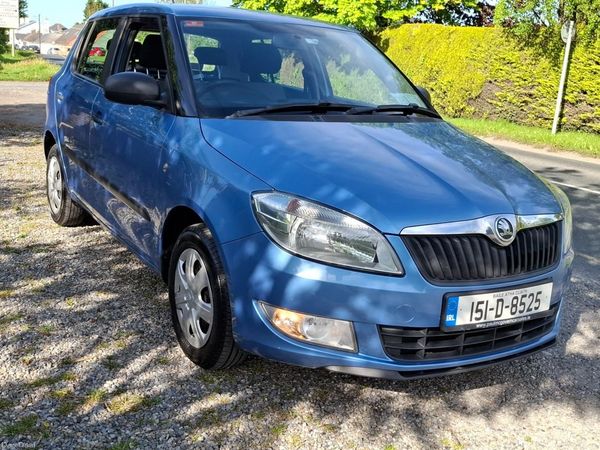 Skoda Fabia Hatchback, Petrol, 2015, Blue