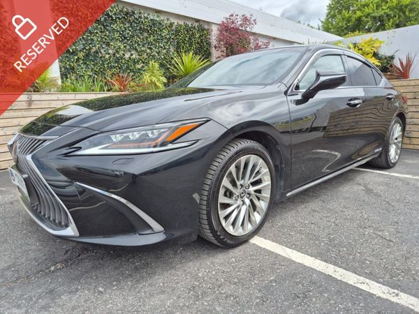 Lexus ES Saloon, Petrol Hybrid, 2020, Black