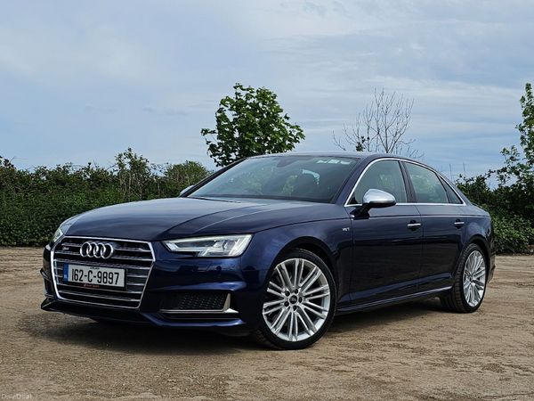 Audi S4 Saloon, Petrol, 2016, Blue