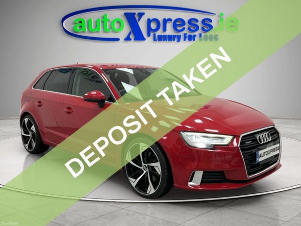 Audi A3 Hatchback, Petrol, 2017, Red
