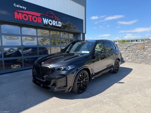 BMW X5 SUV, Petrol Plug-in Hybrid, 2025, Black