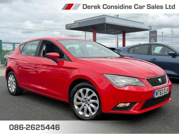 SEAT Leon Hatchback, Petrol, 2014, Red