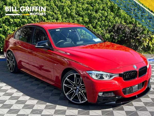 BMW 3-Series Saloon, Diesel, 2016, Red
