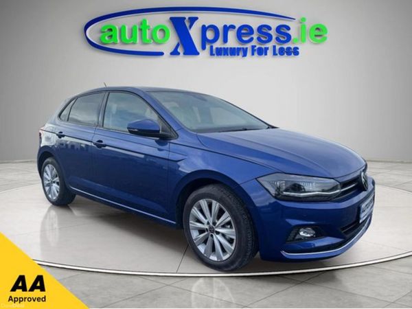 Volkswagen Polo Hatchback, Petrol, 2022, Blue