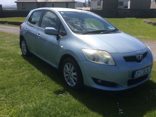 Toyota Auris Hatchback, Petrol, 2007, Blue