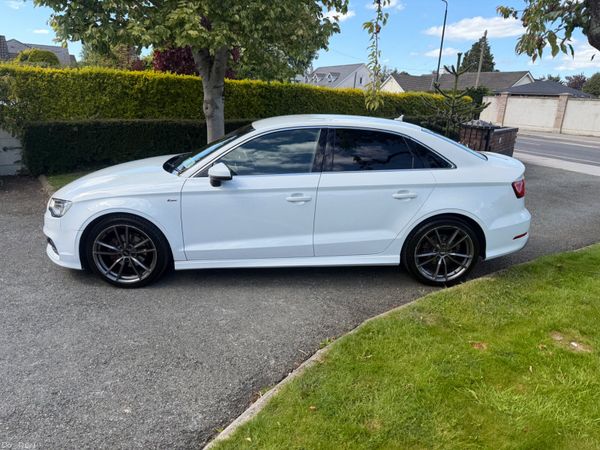 Audi A3 Saloon, Petrol, 2015, White