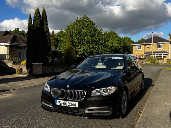 BMW 5-Series Saloon, Diesel, 2015, Black
