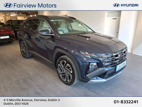 Hyundai Tucson SUV, Petrol Hybrid, 2025, Blue