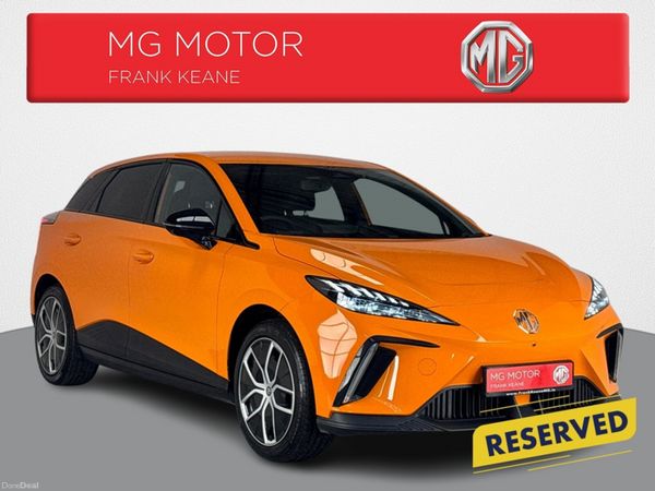 MG 4 Hatchback, Electric, 2025, Orange