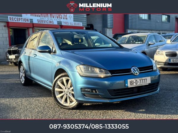 Volkswagen Golf Hatchback, Petrol, 2016, Blue