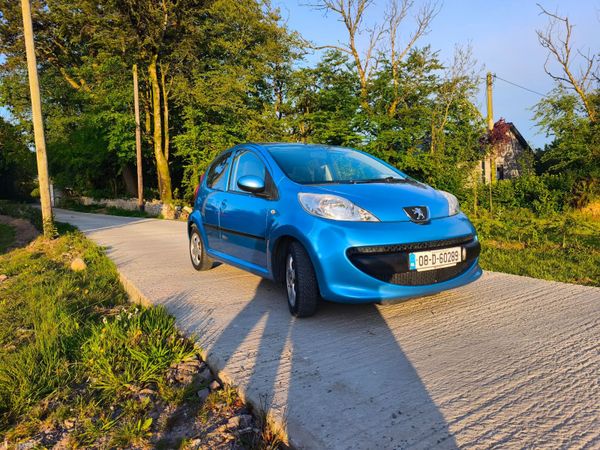Peugeot 107 Hatchback, Petrol, 2008, Blue