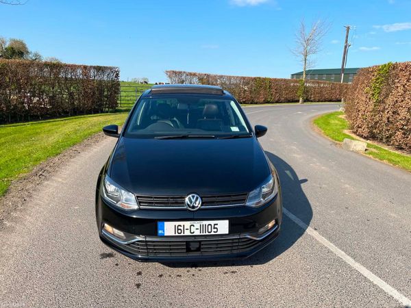 Volkswagen Polo Hatchback, Petrol, 2016, Black