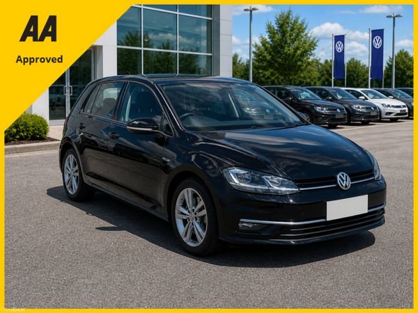 Volkswagen Golf Hatchback, Petrol, 2021, Black