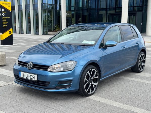 Volkswagen Golf Hatchback, Diesel, 2014, Blue