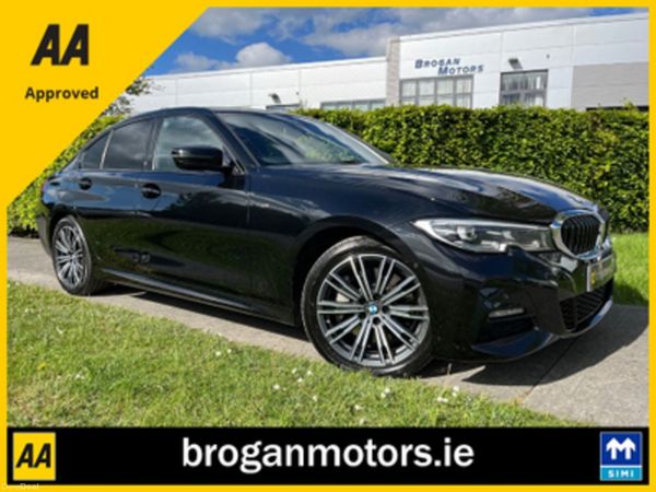 BMW 3-Series Saloon, Petrol Hybrid, 2021, Black