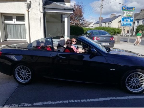 BMW 3-Series Convertible, Diesel, 2013, Black