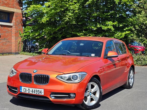 BMW 1-Series Hatchback, Petrol, 2013, Orange