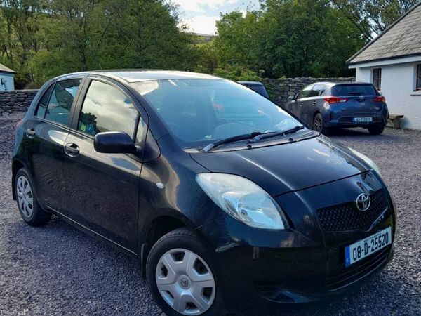 Toyota Yaris Hatchback, Petrol, 2008, Black