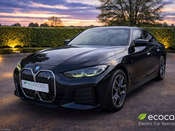 BMW i4 Hatchback, Electric, 2022, Black