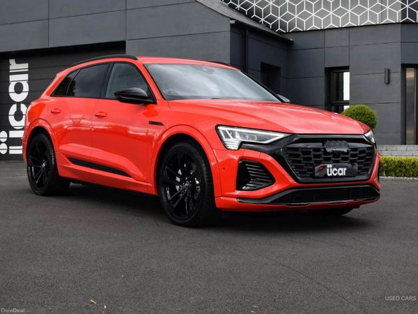 Audi Q8 SUV, Electric, 2023, Red