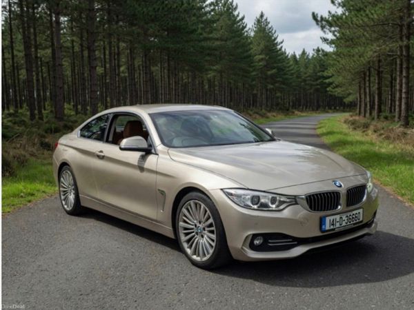 BMW 4-Series Coupe, Petrol, 2014, Silver