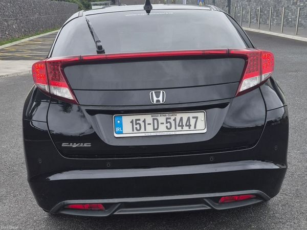 Honda Civic Hatchback, Diesel, 2015, Black