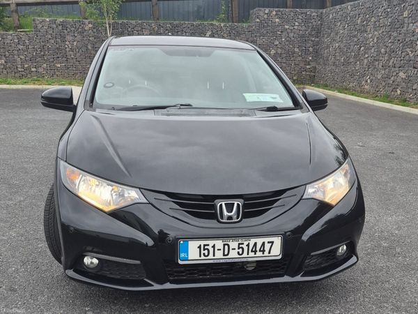 Honda Civic Hatchback, Diesel, 2015, Black