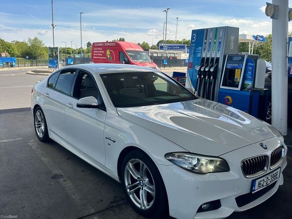 BMW 5-Series Saloon, Diesel, 2016, White