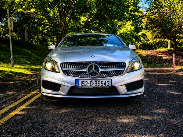 Mercedes-Benz A-Class Hatchback, Petrol, 2015, Silver