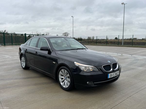 BMW 5-Series Saloon, Diesel, 2009, Black