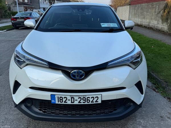 Toyota C-HR Hatchback, Petrol Hybrid, 2018, White