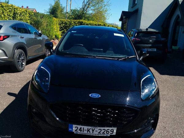 Ford Puma MPV, Petrol Hybrid, 2024, Black