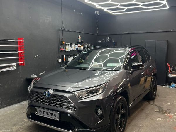 Toyota RAV4 SUV, Petrol Hybrid, 2019, Grey