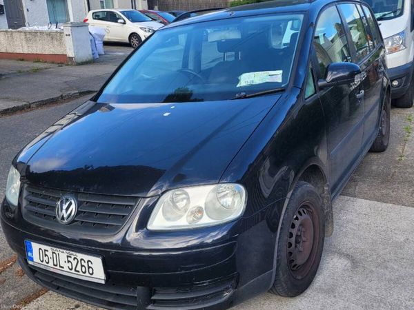 Volkswagen Touran MPV, Diesel, 2005, Black