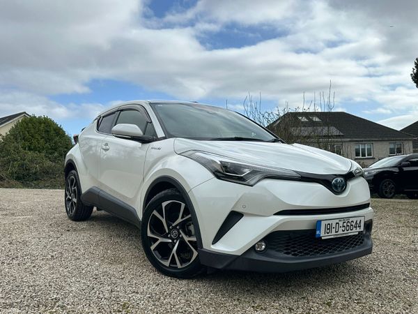 Toyota C-HR Hatchback, Petrol Hybrid, 2019, White