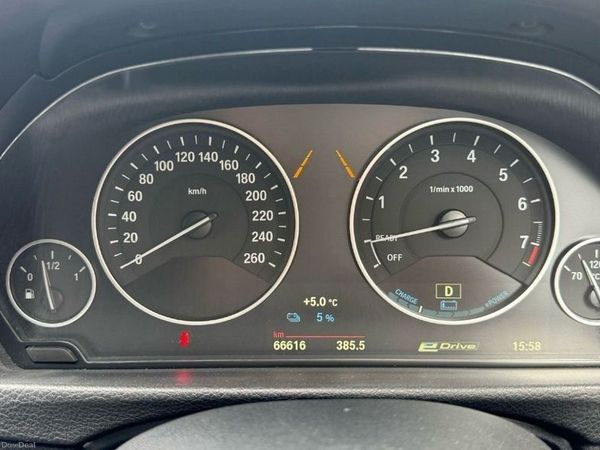 BMW 3-Series Saloon, Petrol Plug-in Hybrid, 2018, White