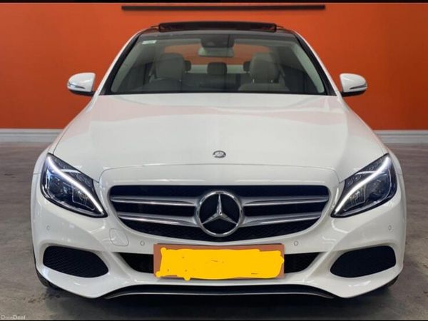 Mercedes-Benz C-Class Saloon, Petrol Plug-in Hybrid, 2016, White