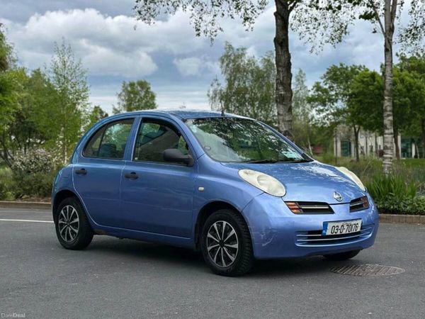 Nissan Micra Hatchback, Petrol, 2003, Blue