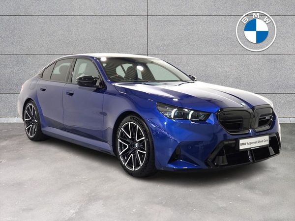 BMW M5 Saloon, Petrol Plug-in Hybrid, 2025, Blue