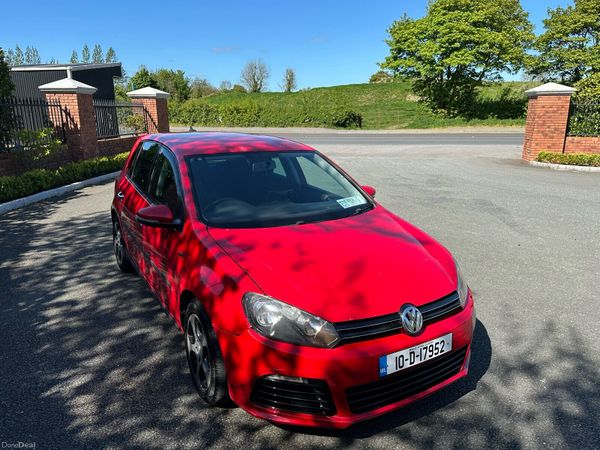 Volkswagen Golf Hatchback, Diesel, 2010, Red
