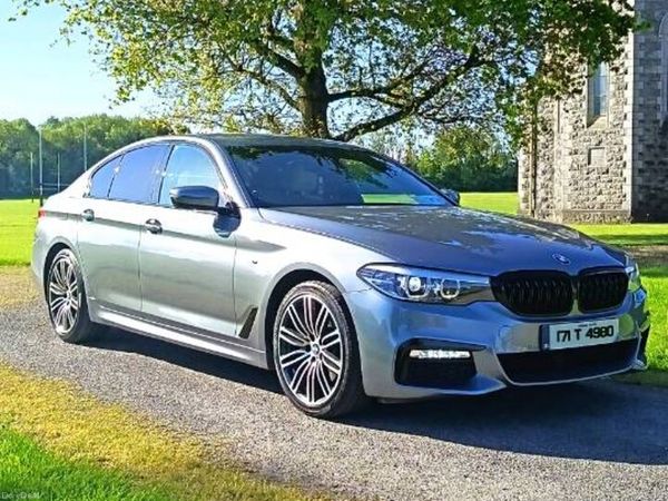BMW 5-Series Saloon, Diesel, 2017, Blue