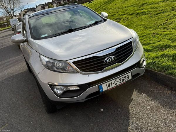 Kia Sportage SUV, Diesel, 2014, Silver