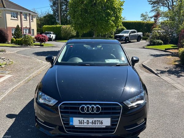 Audi A3 Hatchback, Diesel, 2016, Black